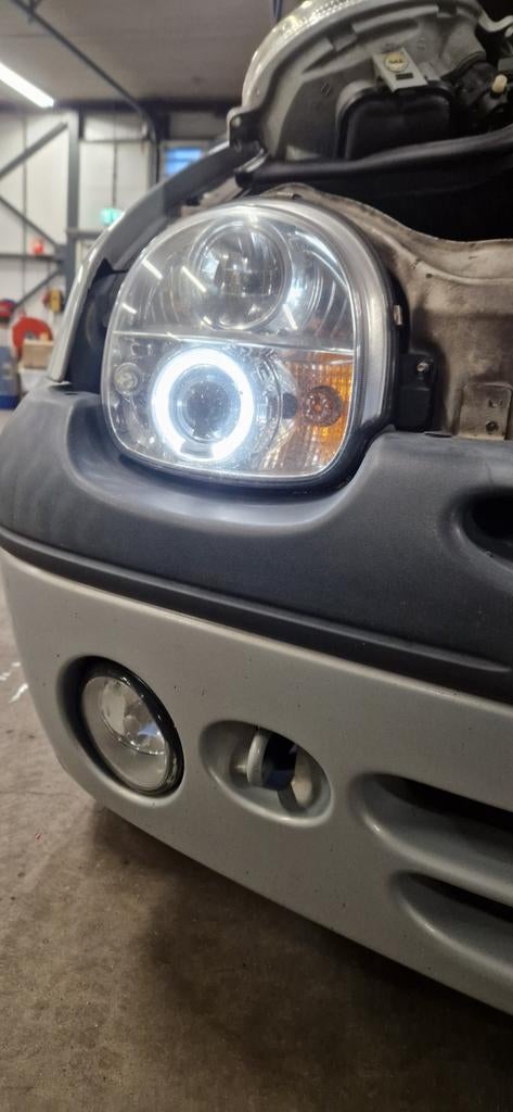 Renault Twingo, led h4 koplampen met angel eyes, Ophalen of Verzenden, Renault