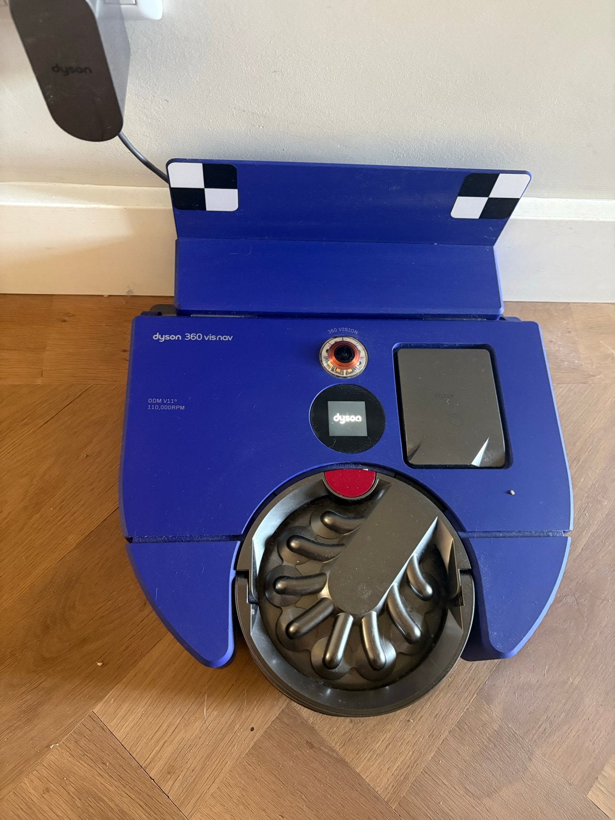 Dyson 360 Vis Nav Robotstofzuiger - Zo goed als nieuw, Witgoed en Apparatuur, Ophalen of Verzenden, Zo goed als nieuw, Bedienbaar via app