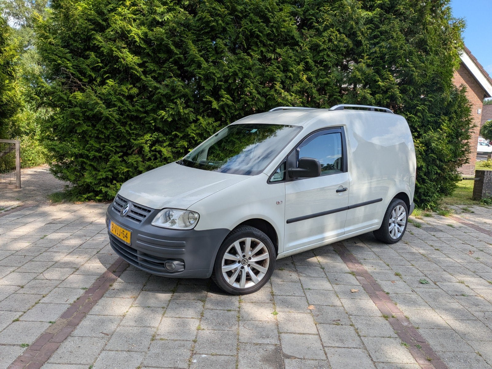 Volkswagen Caddy 1.9TDI trekhaak, airco, cruise bj.2010, Voorwielaandrijving, Stof, 74 pk, Volkswagen