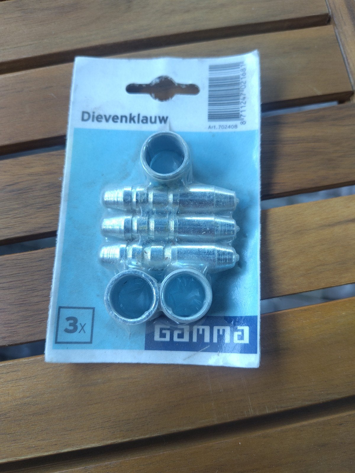 GAMMA Dievenklauw 3x - Nieuw in verpakking, Auto diversen, Ophalen of Verzenden, Nieuw