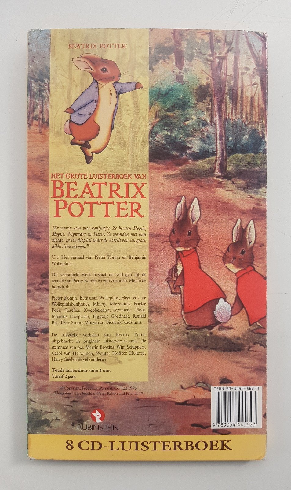 Het Grote Luisterboek van Beatrix Potter 8CD, Boeken, Ophalen of Verzenden, Beatrix Potter, Cd, Kind
