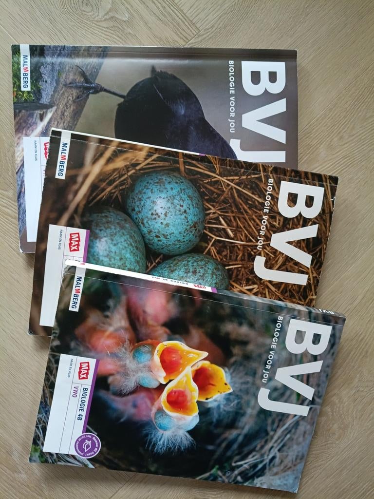Biologie voor Jou VWO 4A, 4B, 5 (Malmberg), Boeken, Schoolboeken, Ophalen of Verzenden, Gelezen, VWO, Biologie