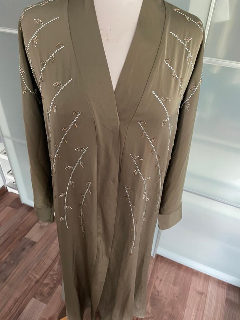 Prachtige abaya/kimono, Ophalen of Verzenden, Zo goed als nieuw, Maat 46/48 (XL) of groter, Onder de knie
