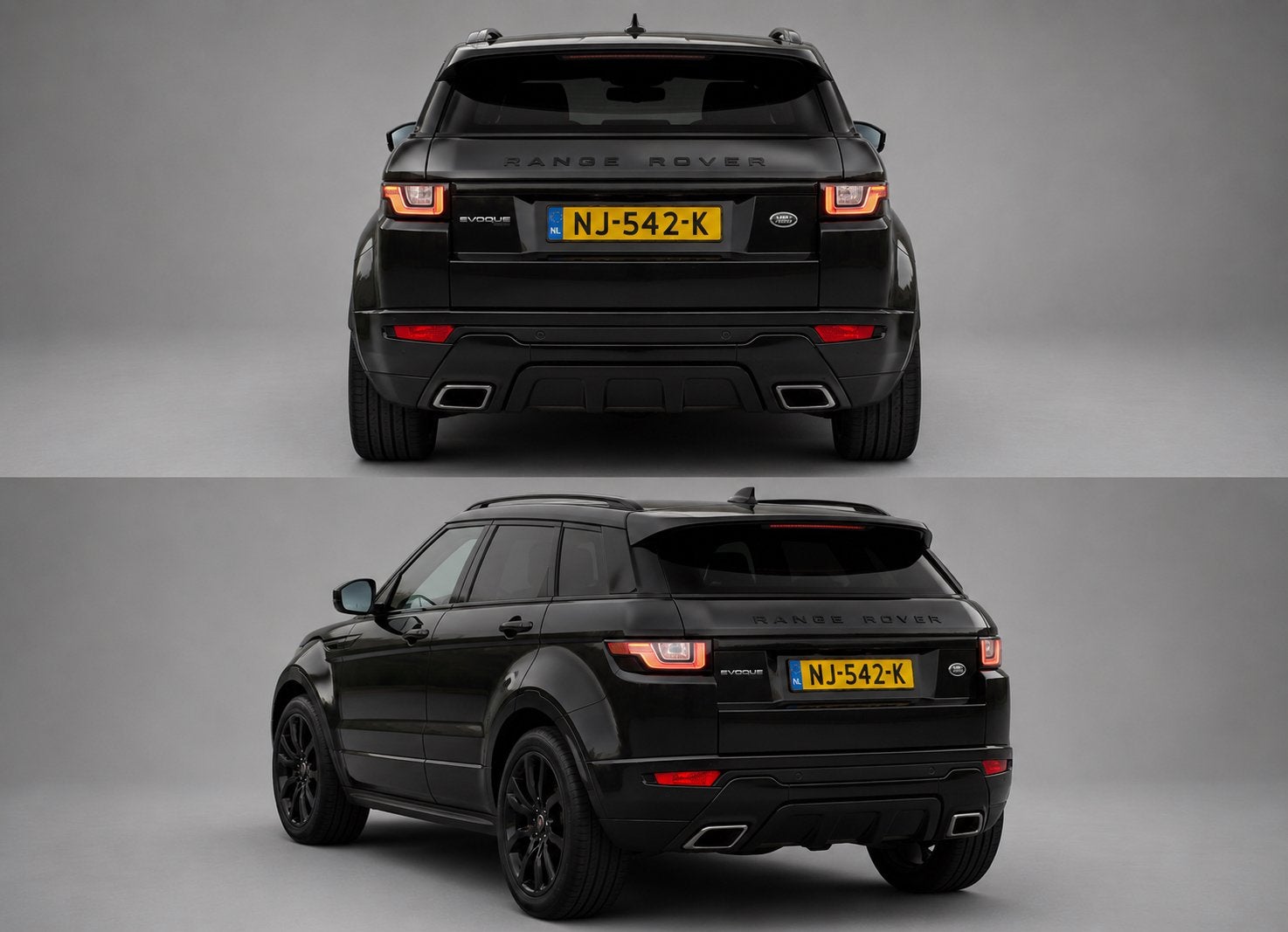 Land Rover Range Rover Evoque 2.2 TD4 4WD AUT 2012 Zwart, Automaat, 15 km/l, 1800 kg, Parkeersensor