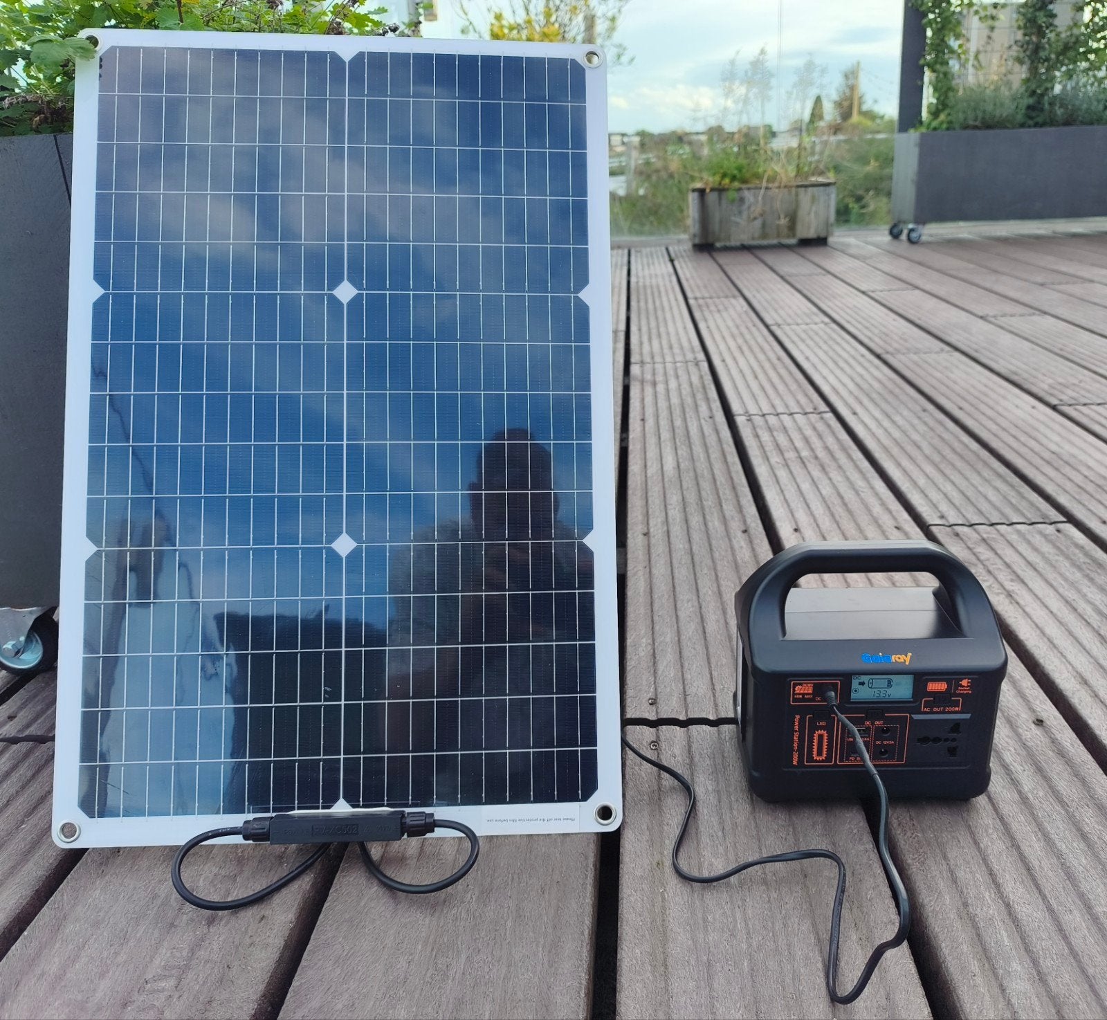 200W LiFePO4 Powersation + 40W Zonnepaneelset Nieuw!, Ophalen of Verzenden, Nieuw