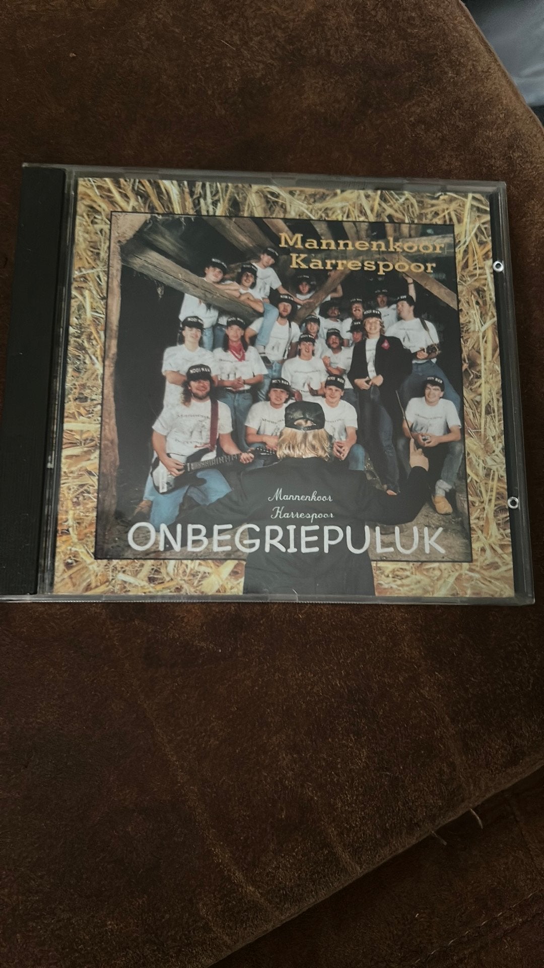 Mannenkoor karrespoor - onbegriepuluk, Ophalen of Verzenden, Zo goed als nieuw, Levenslied of Smartlap
