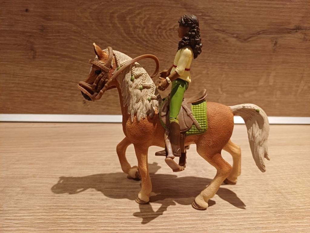 Schleich Paarden 42414 - Ruiter met paard, Ophalen of Verzenden