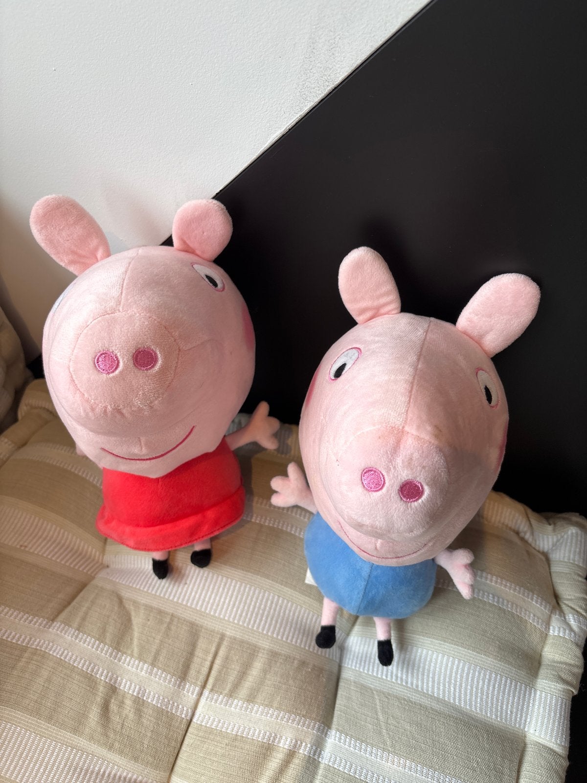 Peppa Pig en George knuffels - Zo goed als nieuw, Overige merken, Overige typen, Ophalen of Verzenden, Middelgroot (20 tot 80 cm)