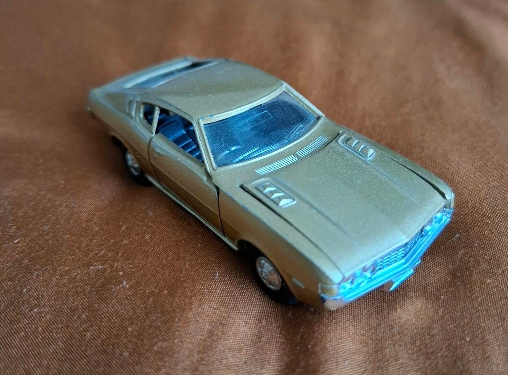 DIAPET  TOYOTA CELICA TA28 LB 1;43 GOLD, Ophalen of Verzenden, Zo goed als nieuw, Auto, Overige merken
