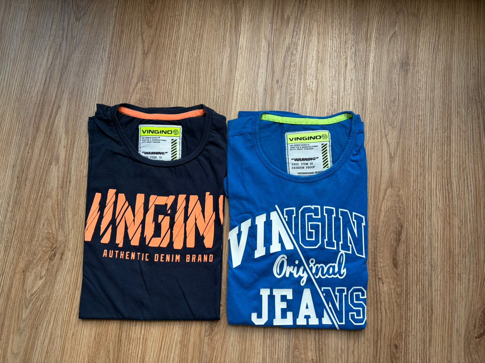 2 Vingino t shirts maat 176, Ophalen of Verzenden, Gebruikt, Jongen, Shirt of Longsleeve