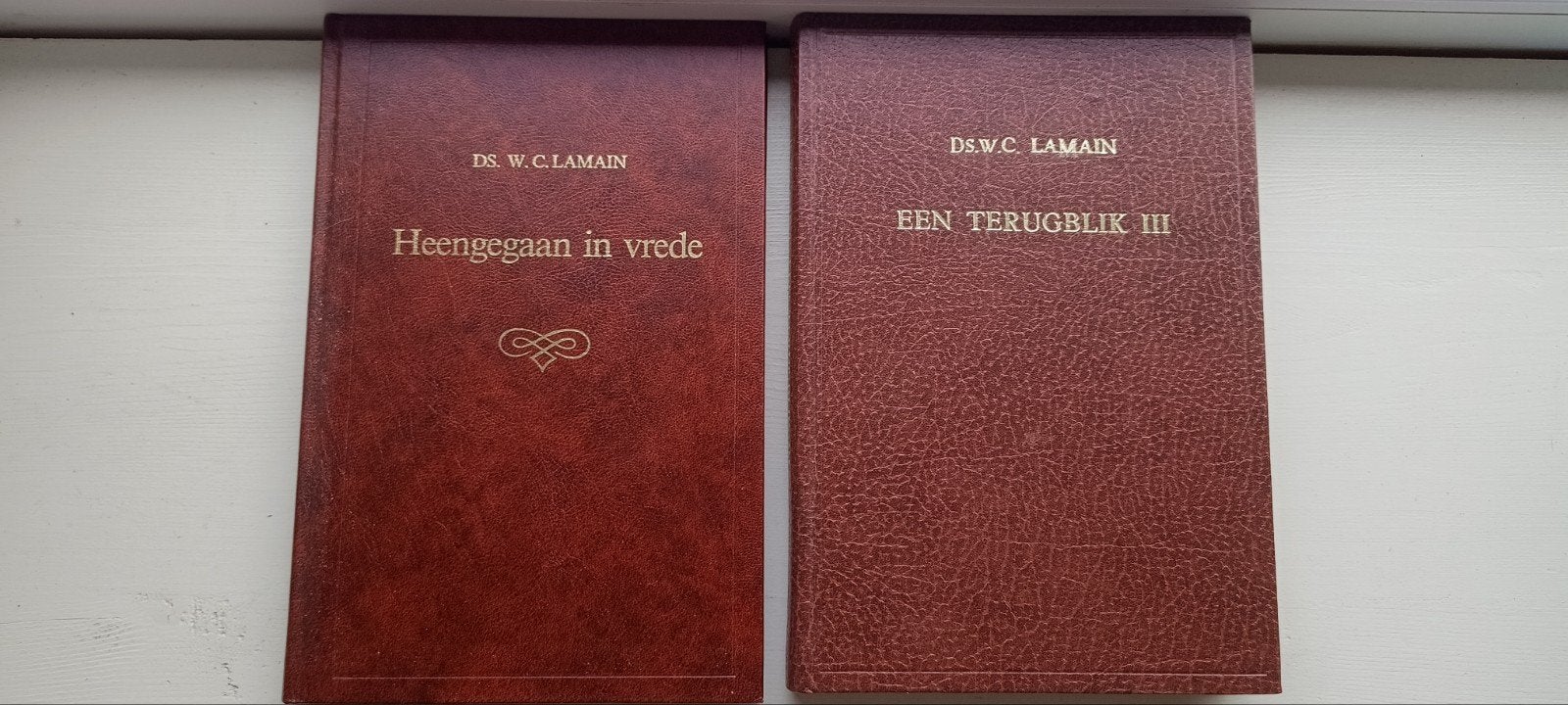 Ds. W.C. Lamain: Heengegaan in vrede & Een Terugblik III, Boeken, Ophalen of Verzenden, Gelezen, Ds. W.C. Lamain, Christendom | Protestants