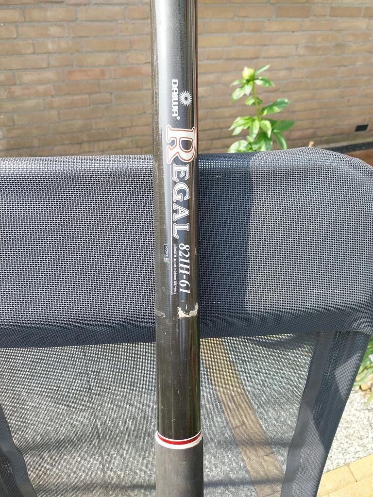 Daiwa Regal 821H-61 vaste hengel 6.1meter insteek, Ophalen of Verzenden, Gebruikt, Werphengel