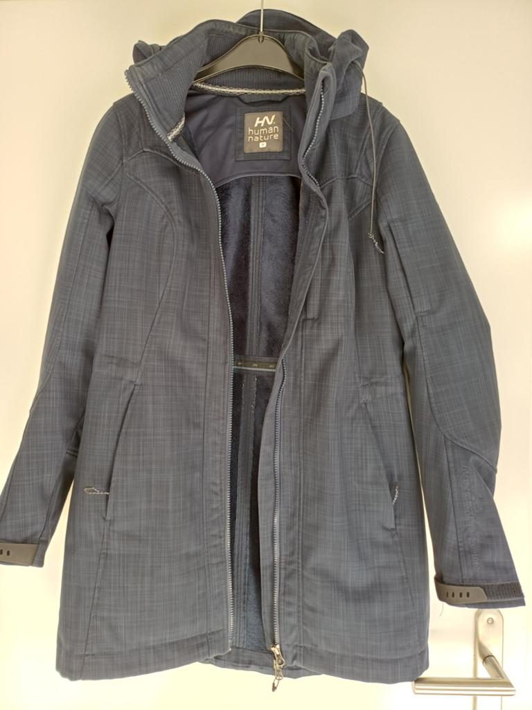 Tussen Outdoorjas Human Nature S donkerblauw, Ophalen of Verzenden, Gedragen, Blauw