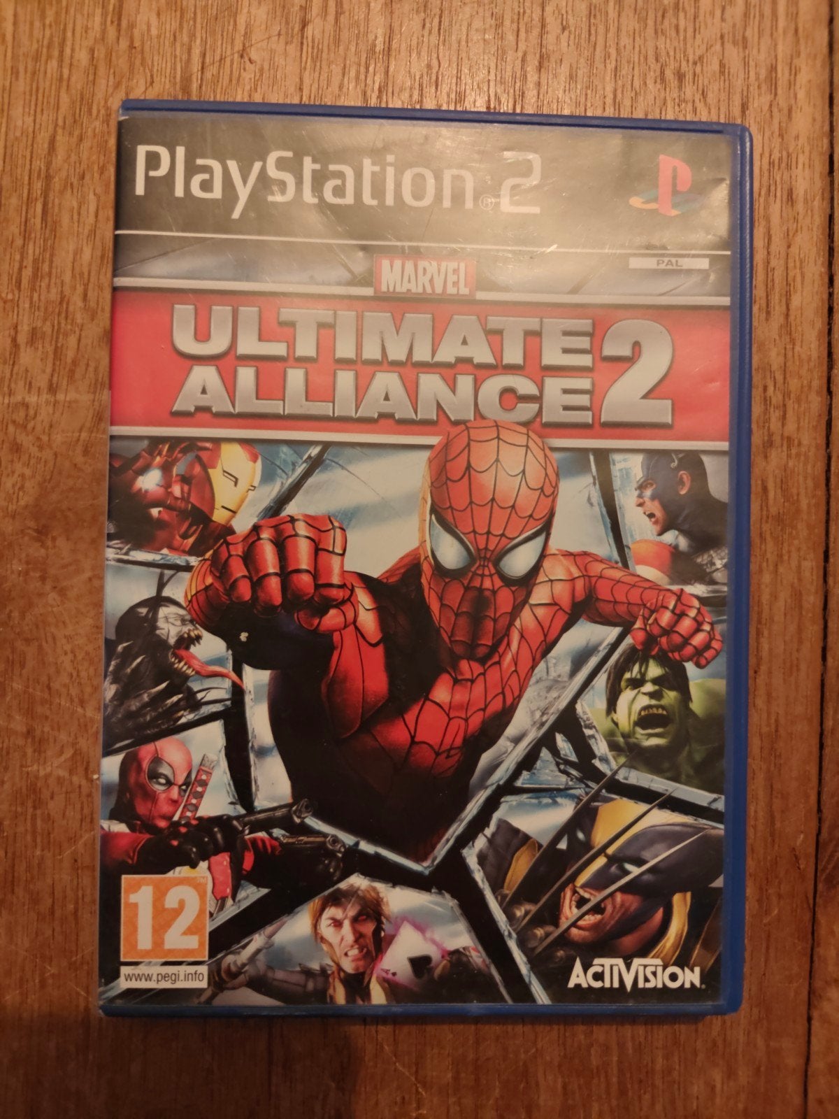 Marvel Ultimate Alliance 2 PS2 - Met boekje, getest, Avontuur en Actie, Gebruikt, 2 spelers, Eén computer