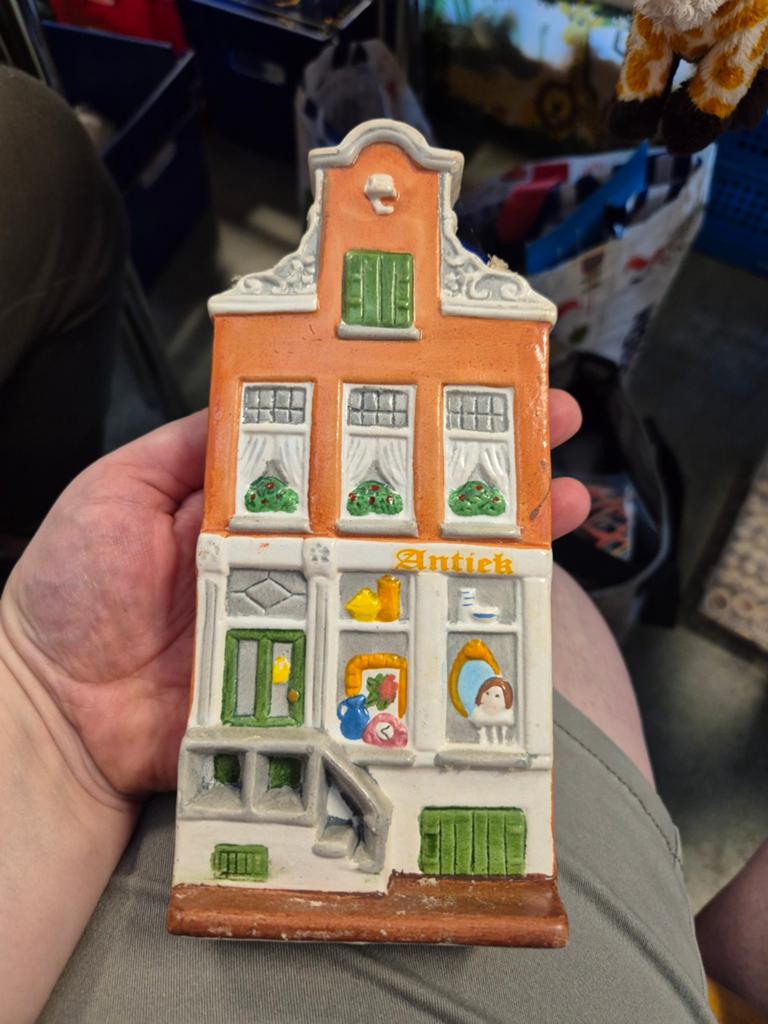 Handgeschilderde huisjes, Ophalen of Verzenden