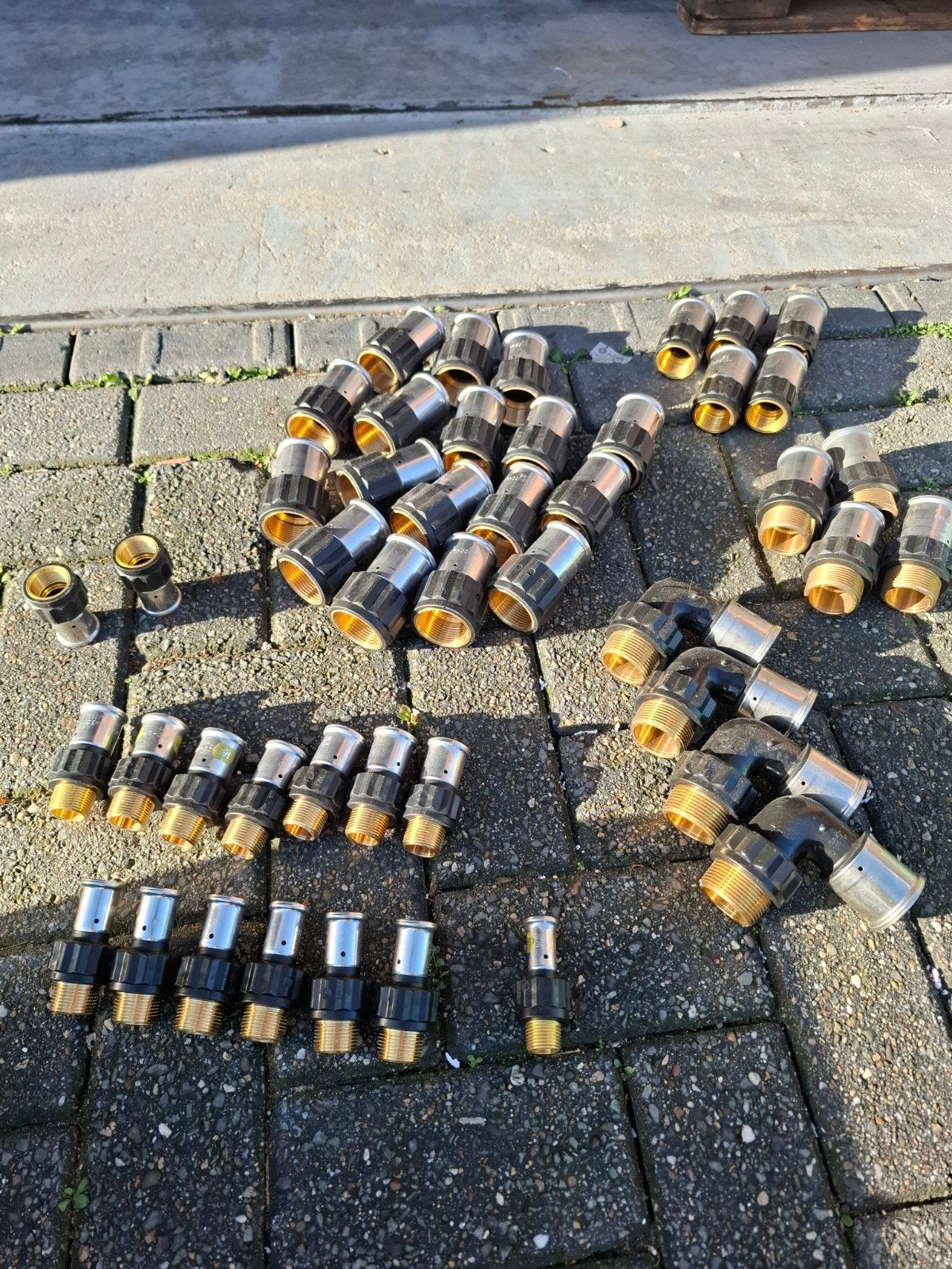 Henco koppelingen diverse maten, Ophalen of Verzenden