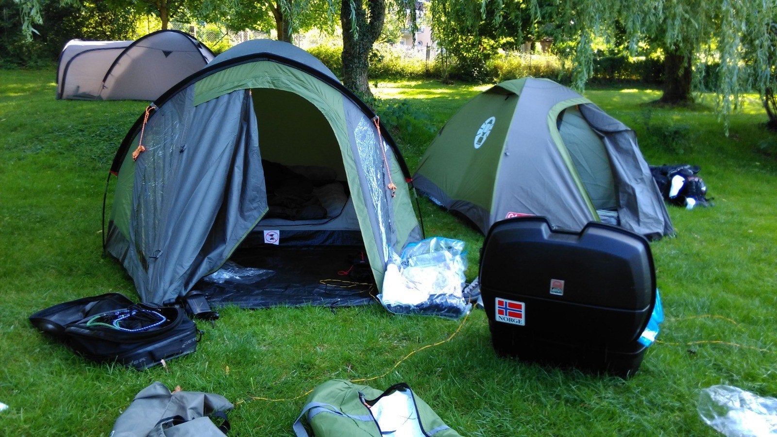 Coleman darwin 3+ en 2+, Ophalen, Zo goed als nieuw, Tot en met 3