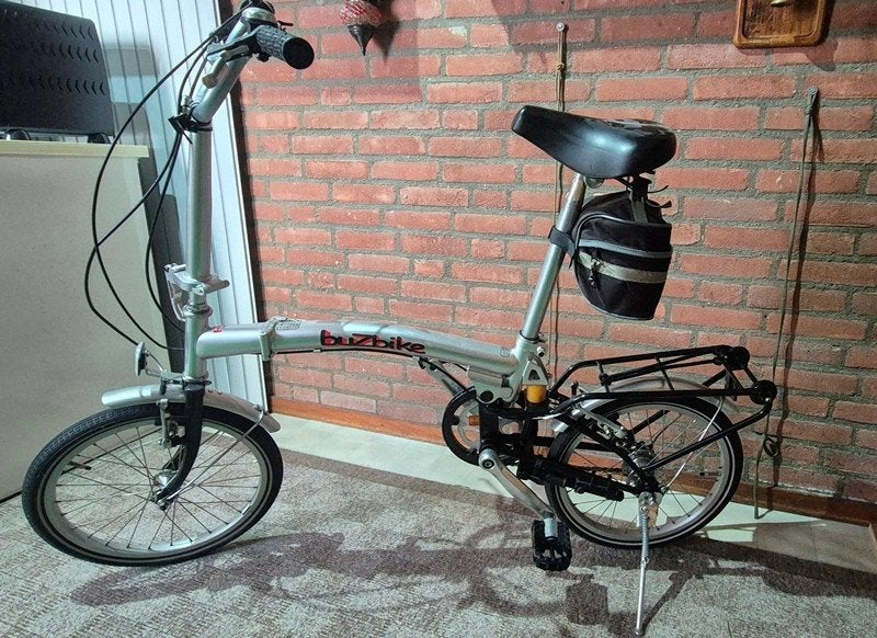 Vouwfietsen - Buzzbike (ANWB) 2 stuks, Gebruikt, Minder dan 14 inch, Velgrem, Versnellingen