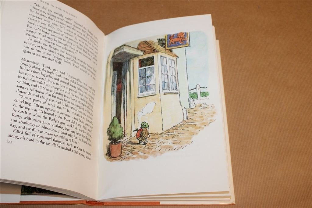 Wind inthe Willows — Grahame, Shepard — 1978 Vintage Boek, Boeken, Ophalen of Verzenden, Gelezen