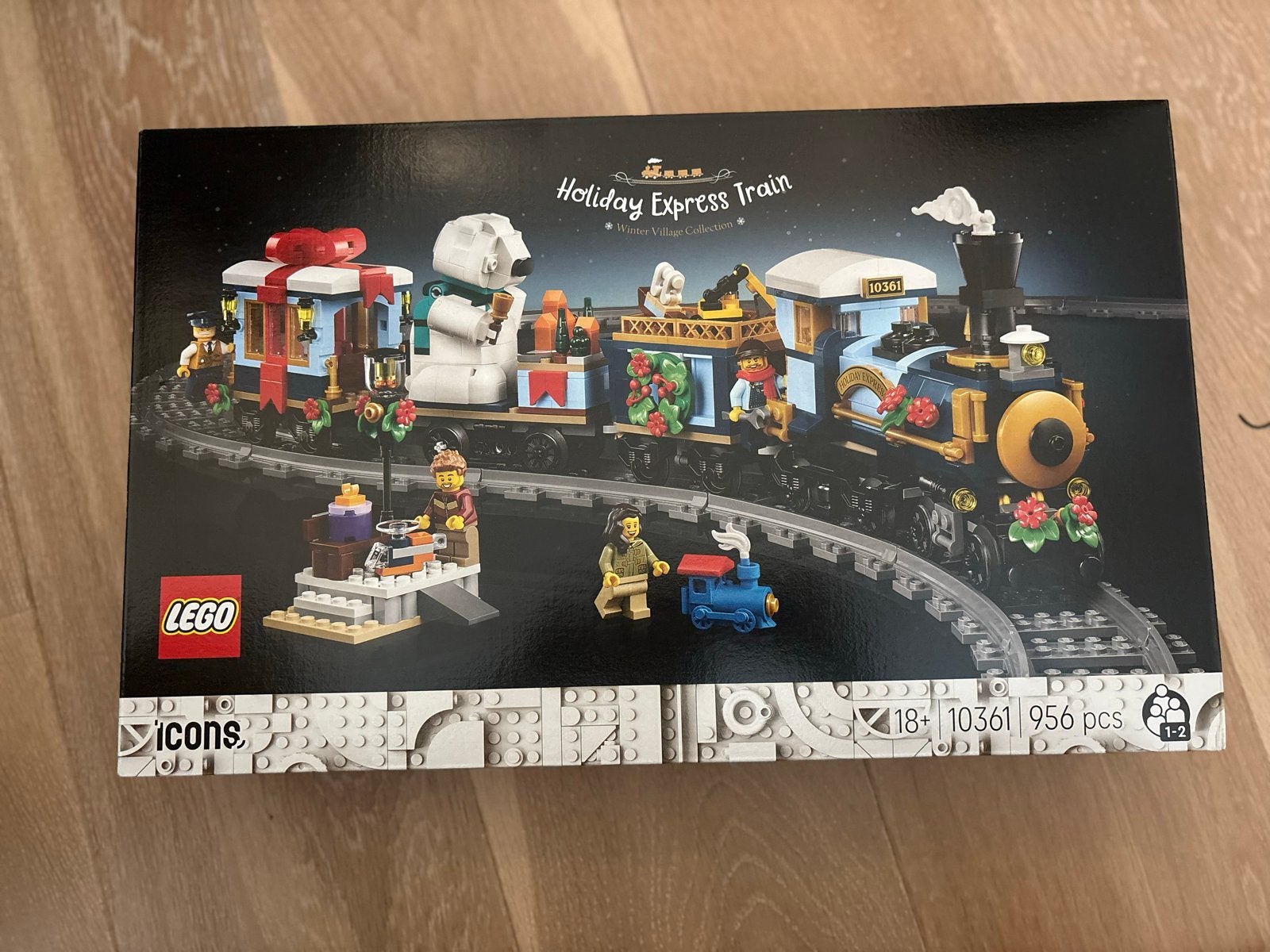 NIEUW LEGO Icons 10361 Feestelijke kersttrein - Sealed, Ophalen, Lego, Nieuw, Icons