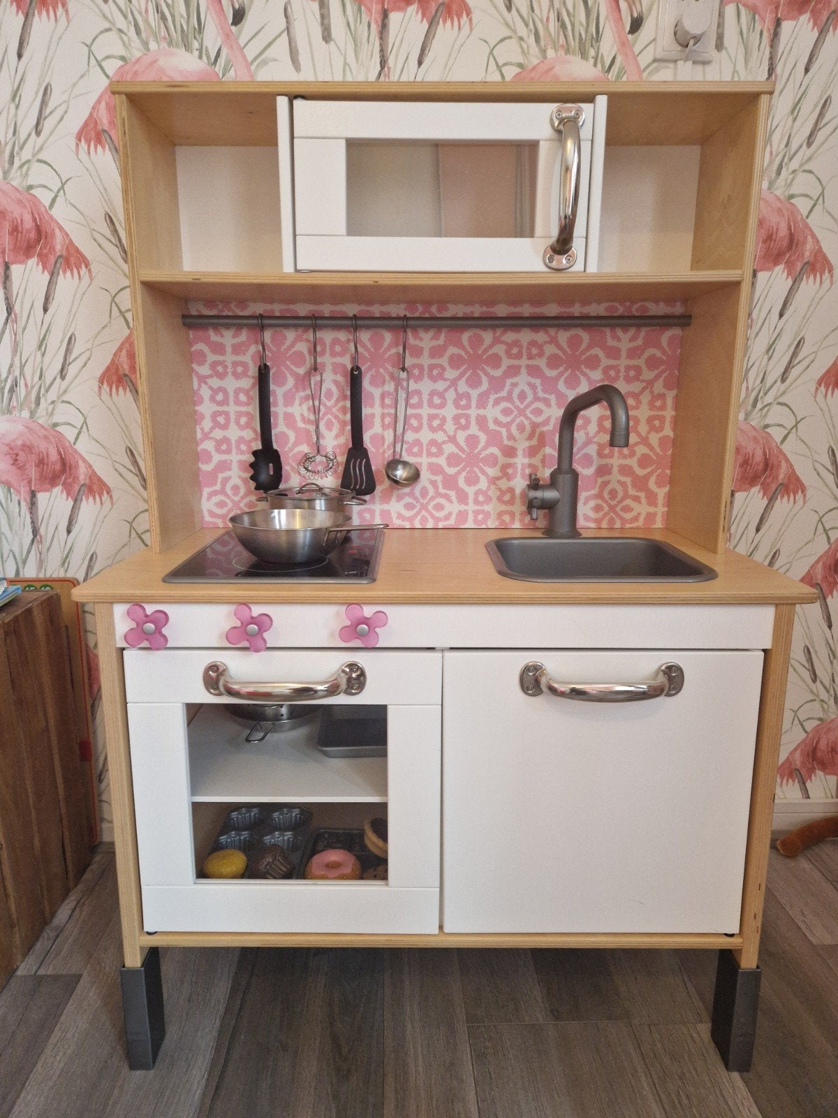 Houten speelkeuken ikea gepimt met accessoires, Ophalen