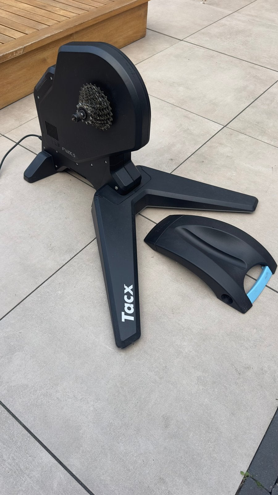 Tacx Flux S Smart Fietstrainer, Sport en Fitness, Ophalen, Zo goed als nieuw, Overige typen