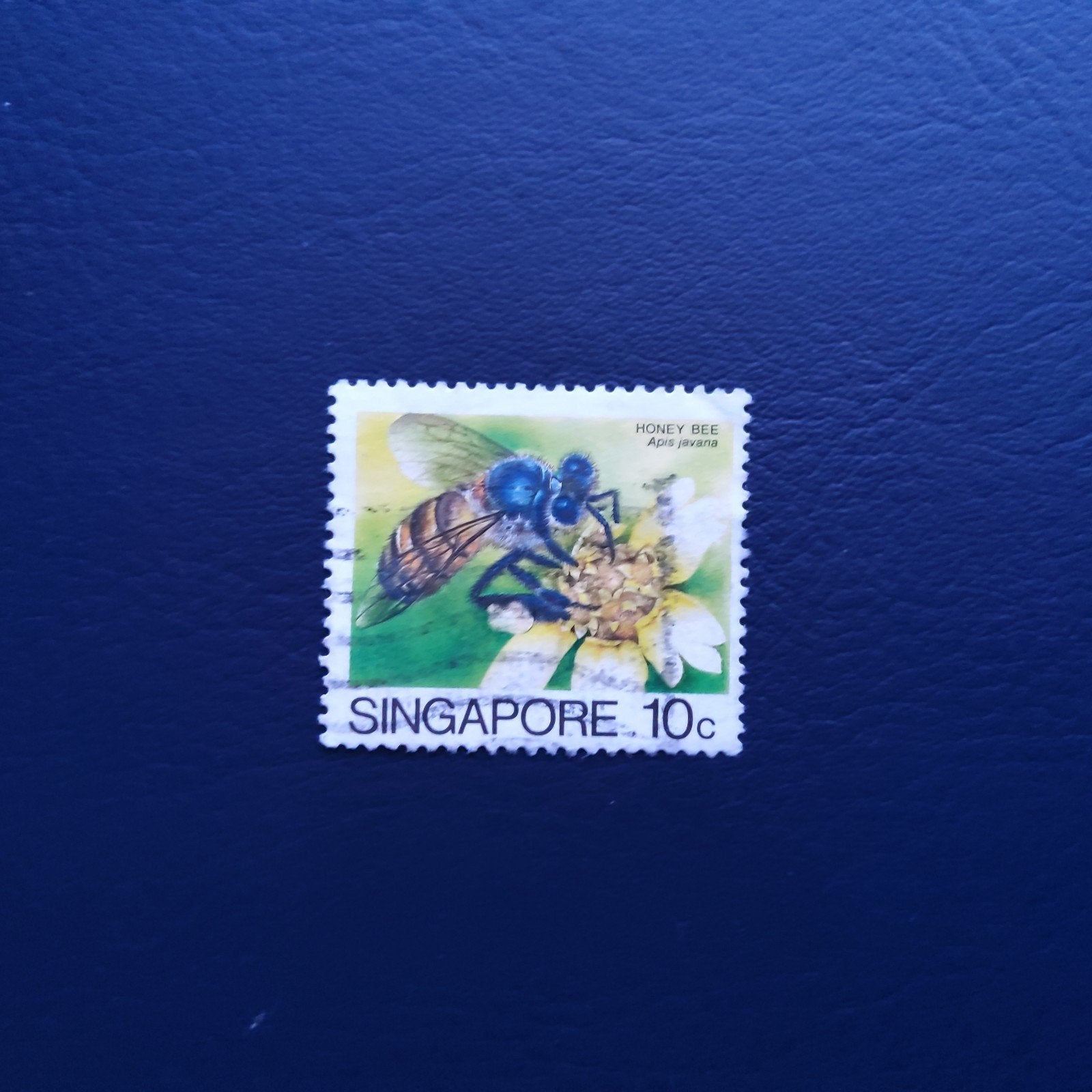 Zegel Singapore 10c Honingbij Apis javana, Ophalen of Verzenden