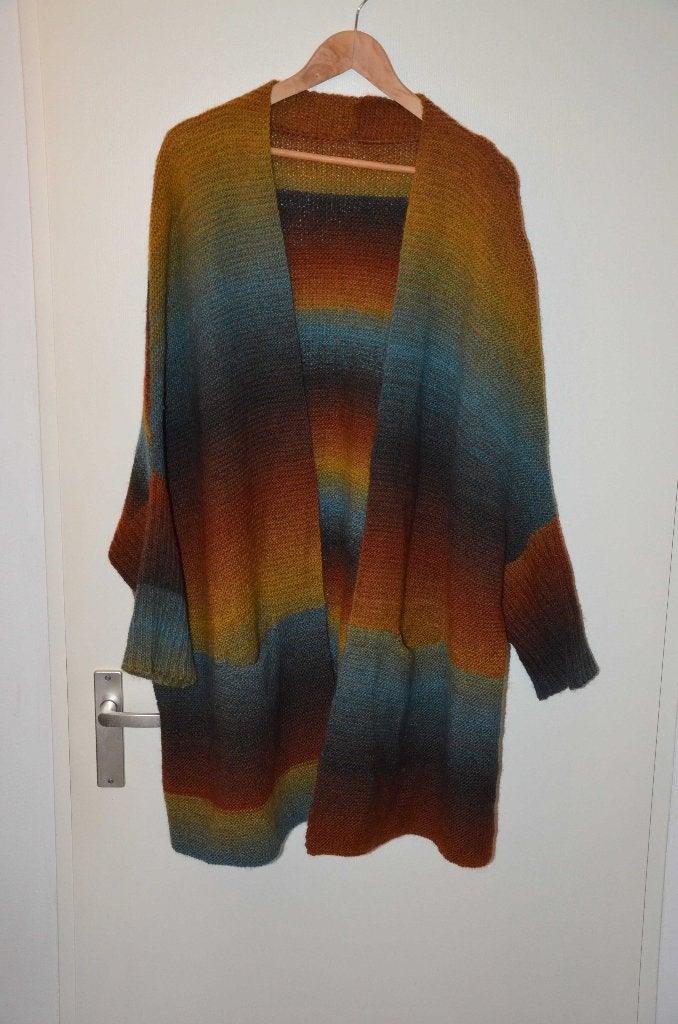 prachtig zgan wollen handgebreid vest maat XXXL, Kleding | Dames, Grote Maten, Meerkleurig, Trui of Vest, Ophalen of Verzenden