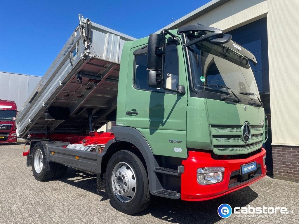 Mercedes-Benz Atego 1324 4x2 Kipper - Euro 6 - 3-zijdige MEI, Automaat, Euro 6, Mercedes-Benz, Bedrijf