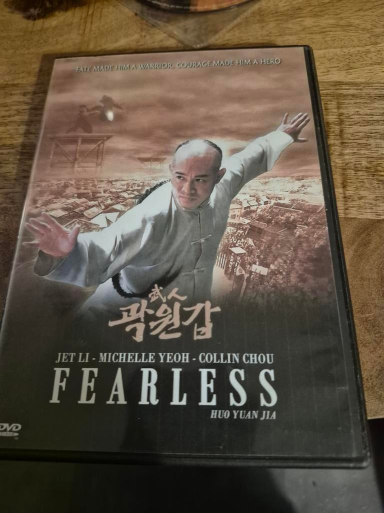 Fearless DVD met Jet Li, Ophalen of Verzenden