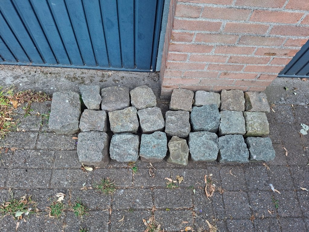 Kinderhoofdjes,  kasseien gratis af te halen, Ophalen, Gebruikt, Overige typen, Natuursteen