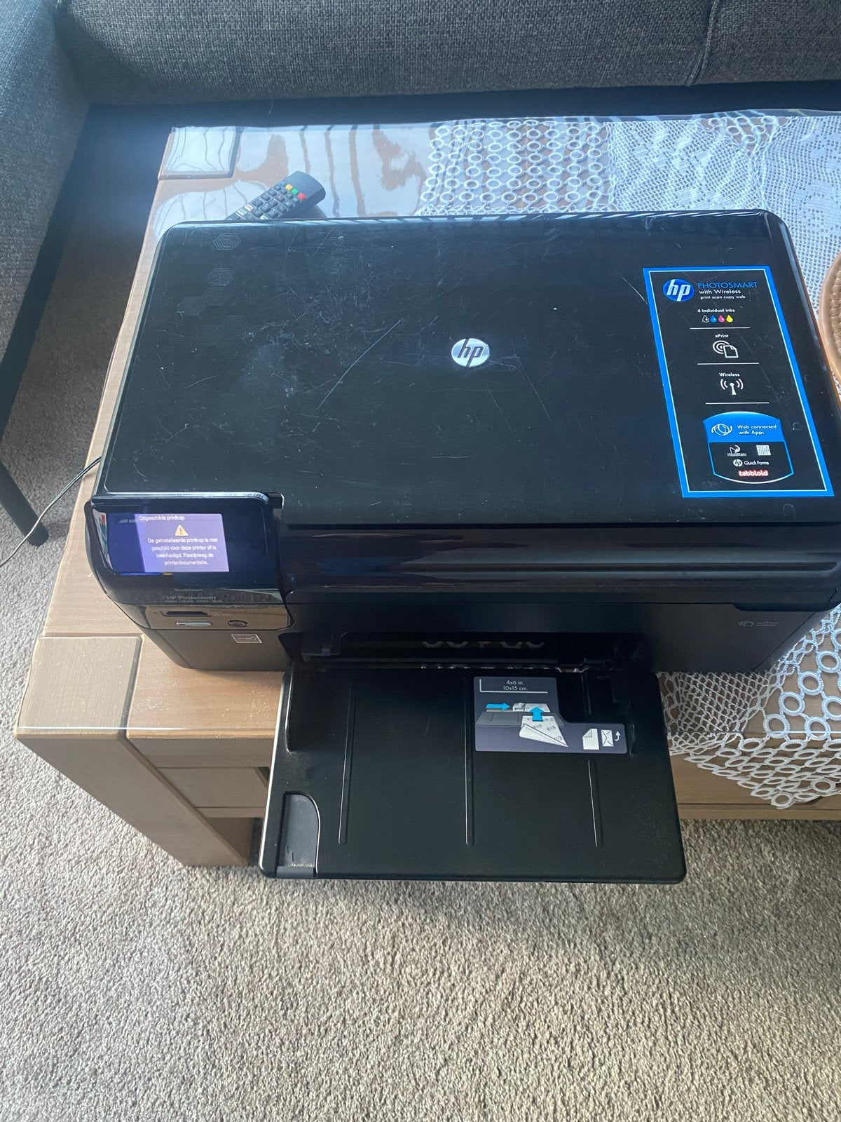 HP All-in-One Inkjetprinter met Wi-Fi en Kleurprint, Computers en Software, Printers, Gebruikt, Inkjetprinter, All-in-one, Kleur printen