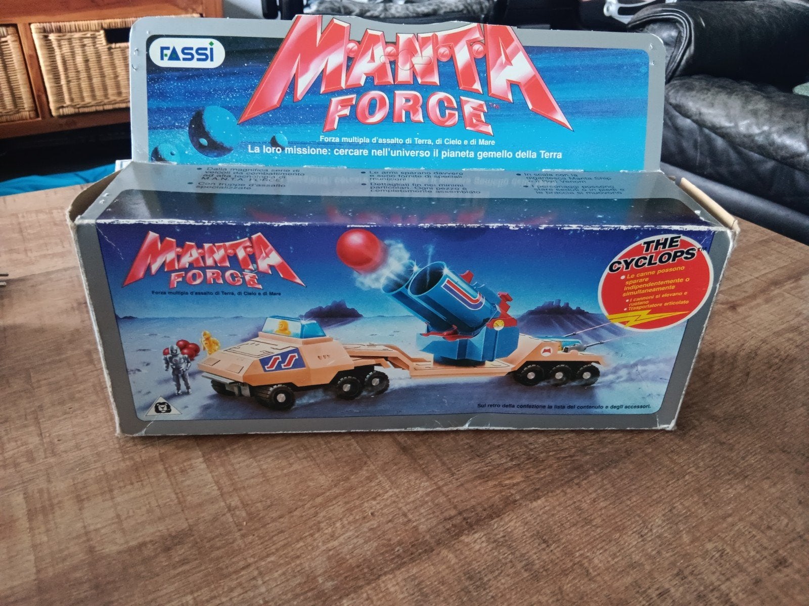 Vintage Manta Force The Cyclops Fassi Speelgoed, Ophalen of Verzenden