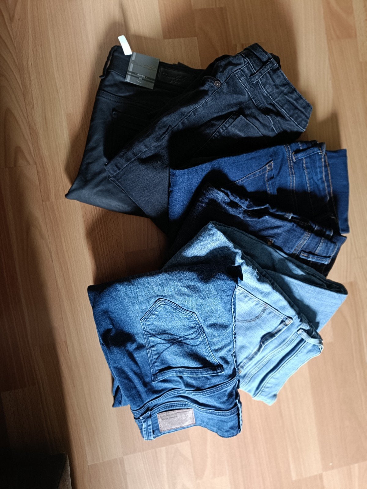 Zes spijkerboeken skinny ., Ophalen of Verzenden, Zo goed als nieuw
