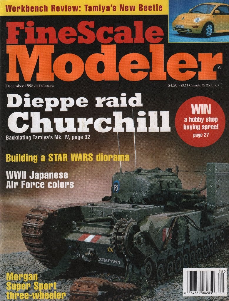 FineScale Modeler magazine Vol 16 No 10, Ophalen of Verzenden, 1:32 tot 1:50, Auto, Overige merken