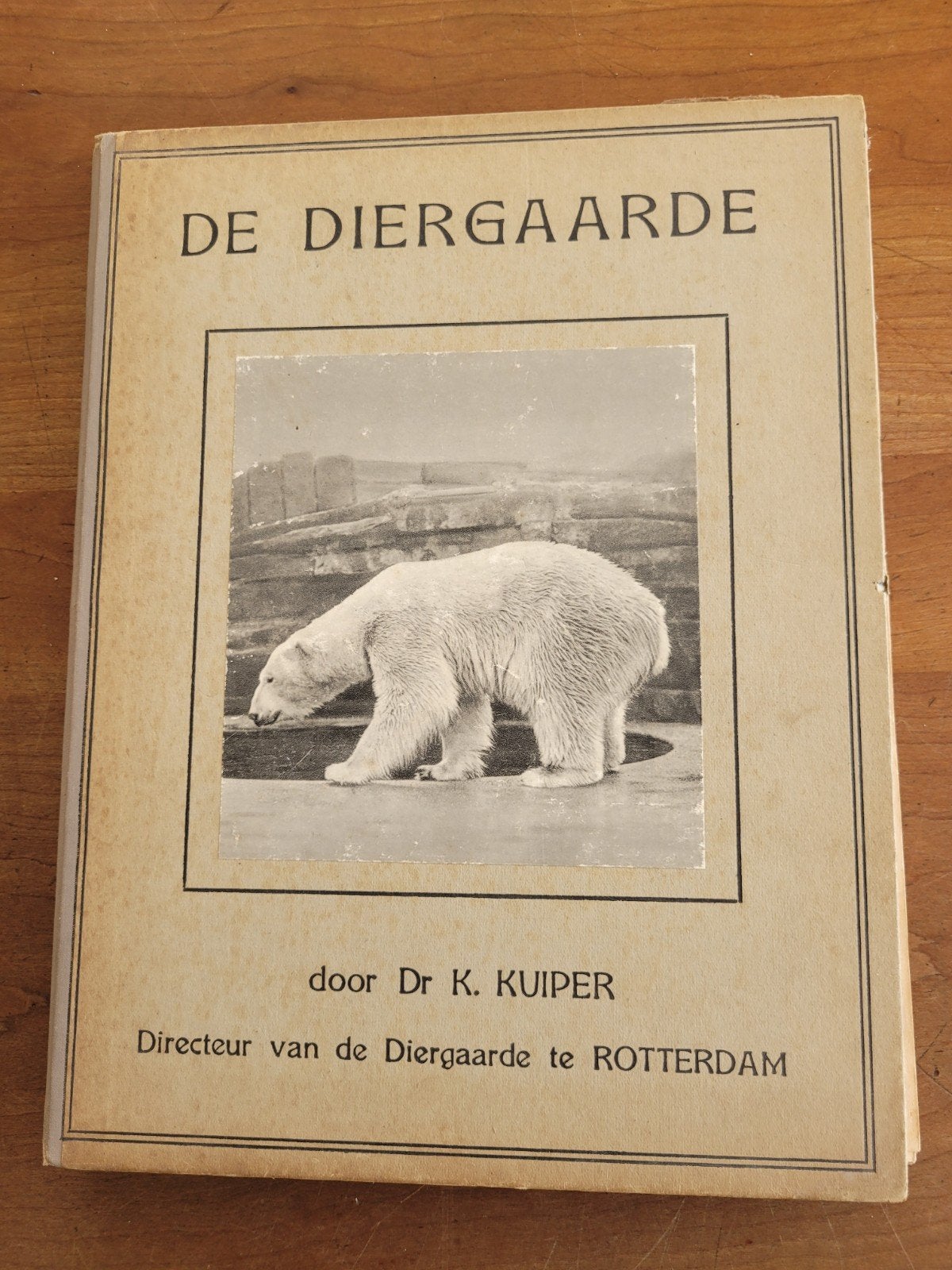 De Diergaarde - Dr. K. Kuiper (Rotterdam), Boeken, Ophalen of Verzenden, Gelezen, Overige onderwerpen, Dr K. Kuiper
