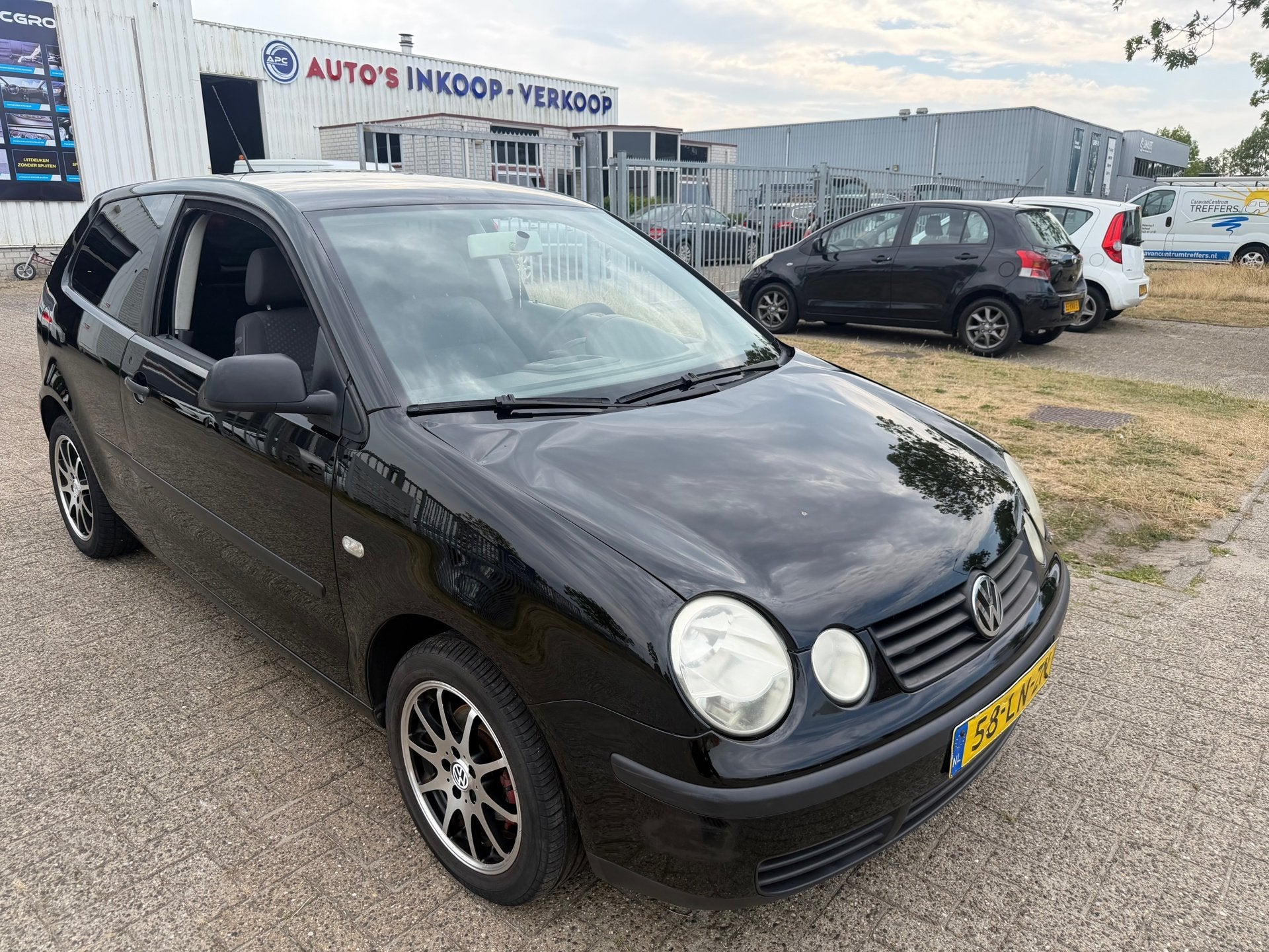 Volkswagen Polo 1.4-16V, Voorwielaandrijving, 4 cilinders, Zwart, Bedrijf