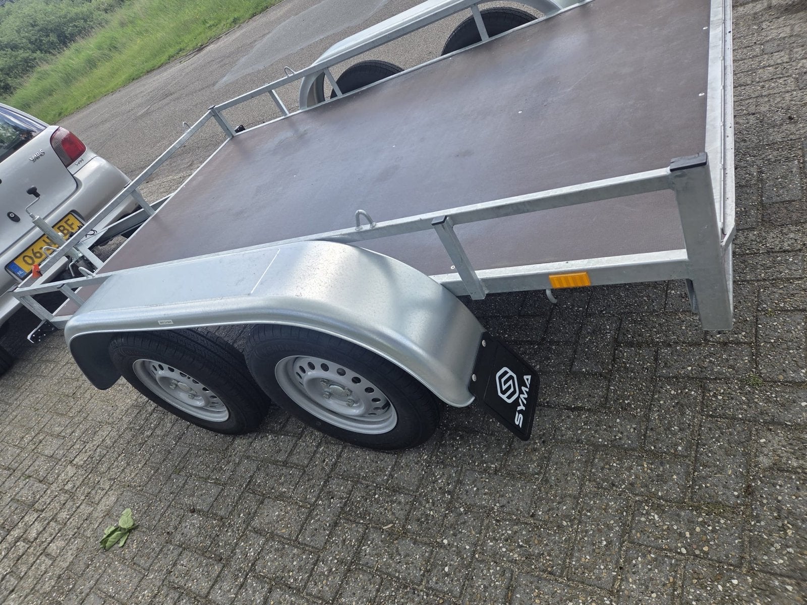 Nieuwe aanhangwagen 750 kg rijbewijsvrij, Ophalen of Verzenden, Zo goed als nieuw