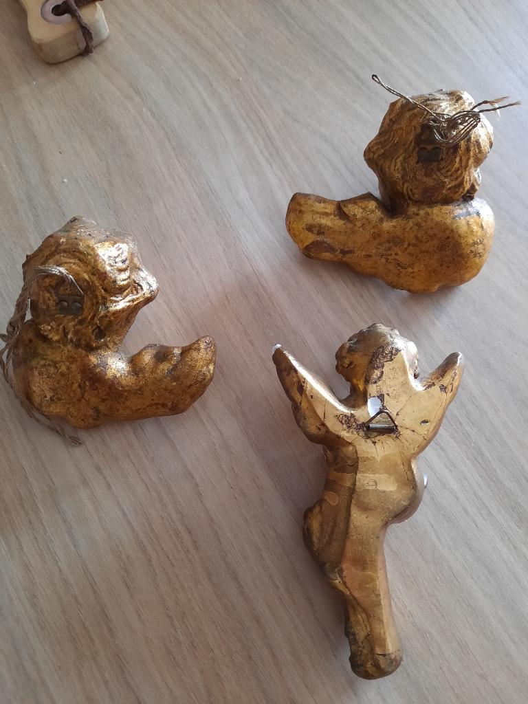 Religieus Engelen  hangfiguren vintage, Ophalen of Verzenden