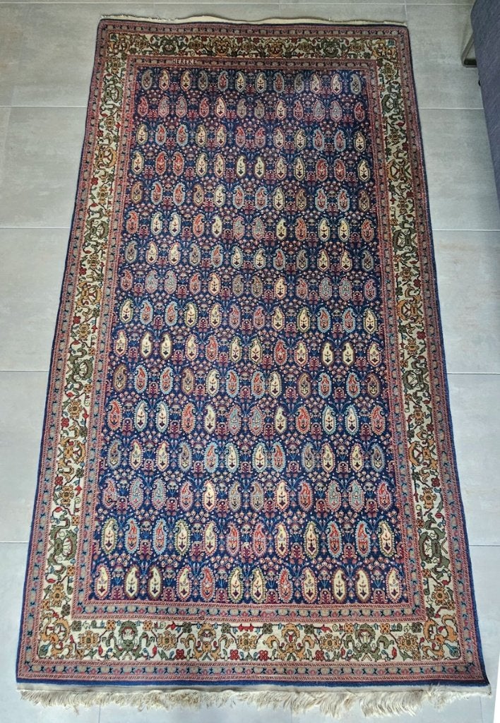 Oosters tapijt - Hereke/Serbeni - 263x147, Huis en Inrichting, Ophalen, Gebruikt, 100 tot 150 cm, 200 cm of meer