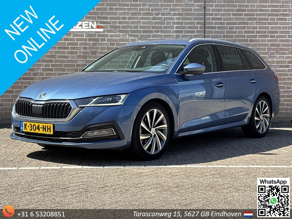 Skoda Octavia Combi 2.0 TDI Greentech Style Business DSG Aut, Stof, Gebruikt, 4 cilinders, 150 pk