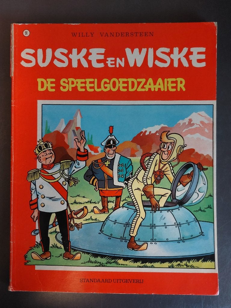 Te koop: Suske en Wiske deel 91 – “De speelgoedzaaier”, Eén stripboek, Ophalen of Verzenden, Gelezen, Willy Vandersteen