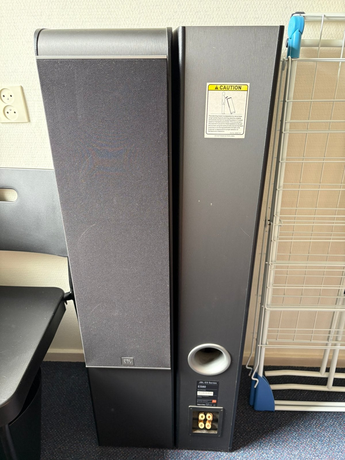 JBL ES80 Luidsprekers zwart (2 stuks), Audio, Tv en Foto, Luidsprekers, Ophalen, Vloerstaande luidspreker, JBL, Zo goed als nieuw
