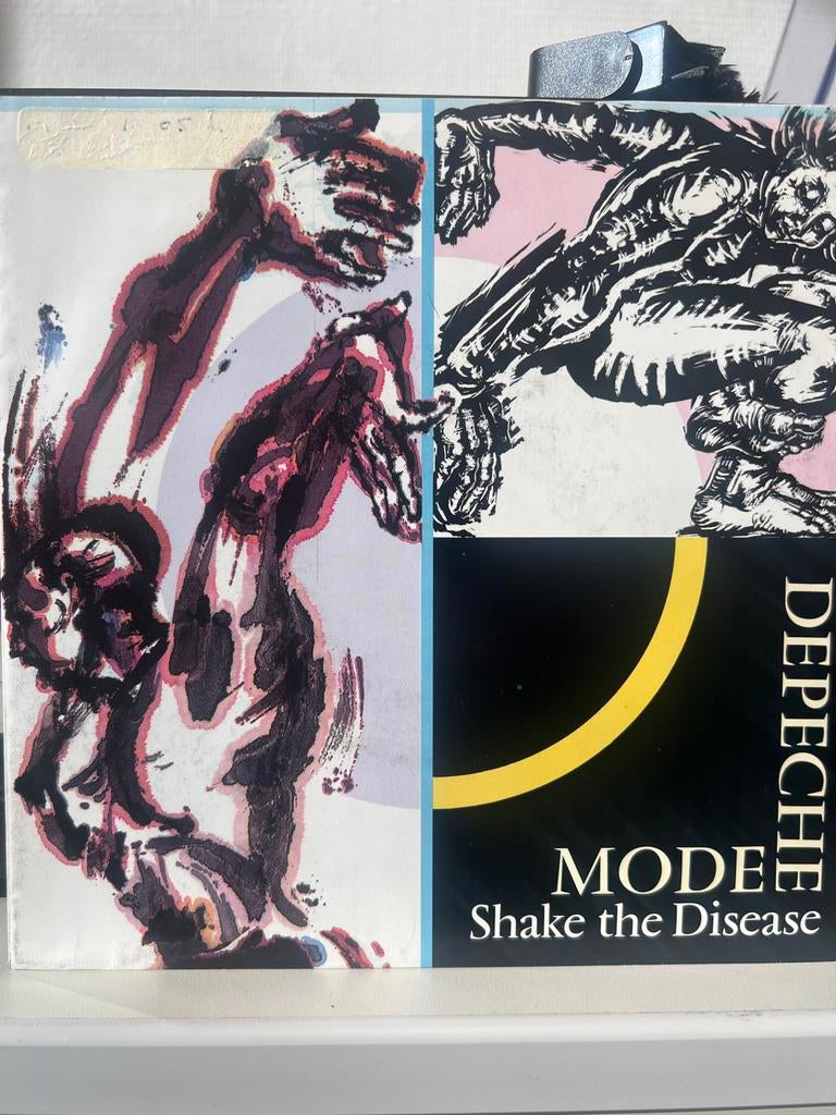 Depeche Mode - Shake the Disease (Vinyl Single), Cd's en Dvd's, Vinyl Singles, Gebruikt, 1980 - 1989, Ophalen of Verzenden