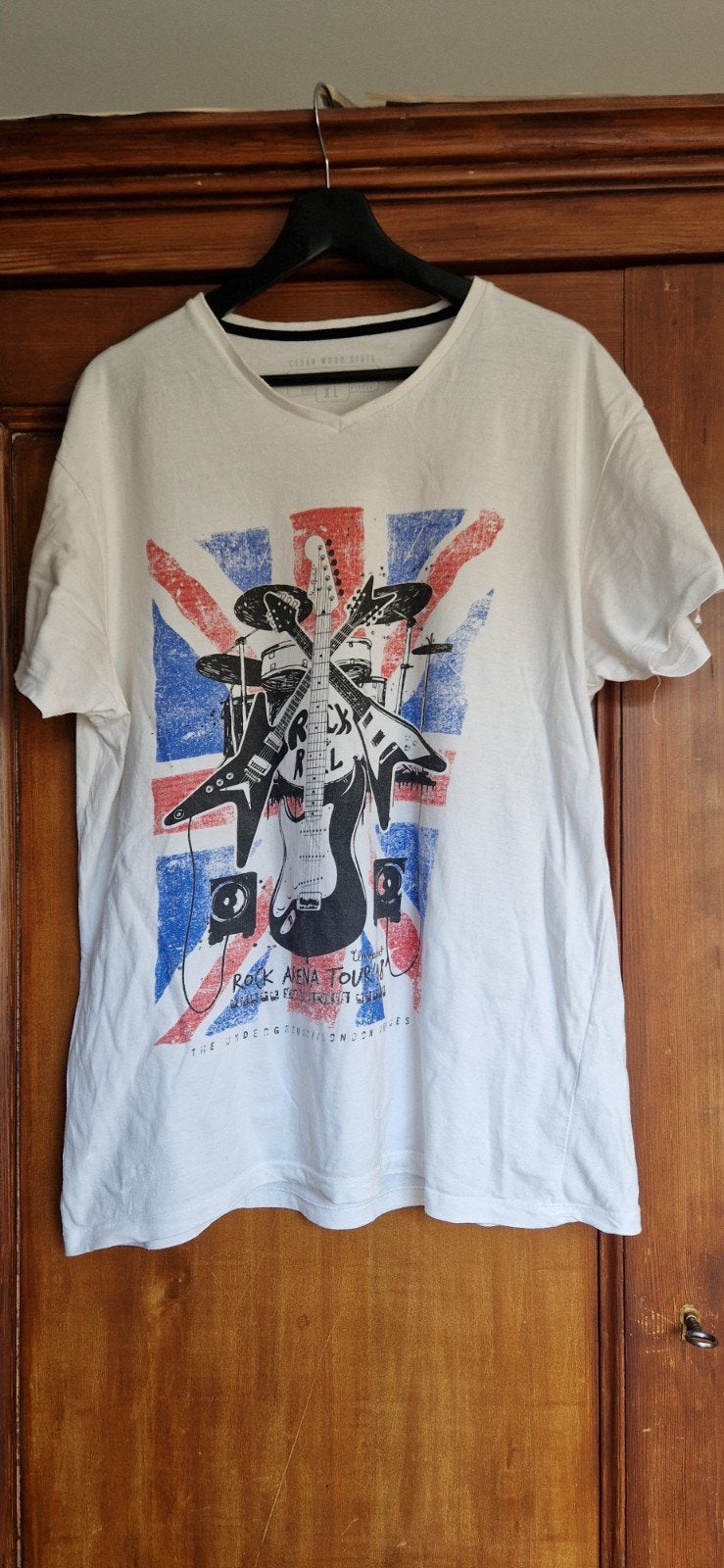 Cedar Wood State T-shirt XL - Rock Arena Tour '98, Cedar Wood State, Wit, Maat 56/58 (XL), Ophalen of Verzenden