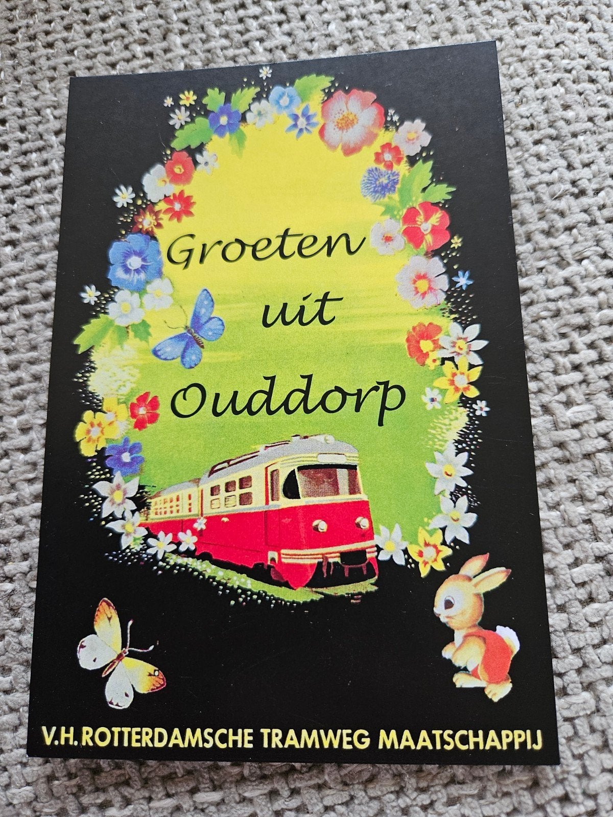 Groeten uit Ouddorp - RTM Tramweg, Verzamelen, Ophalen of Verzenden