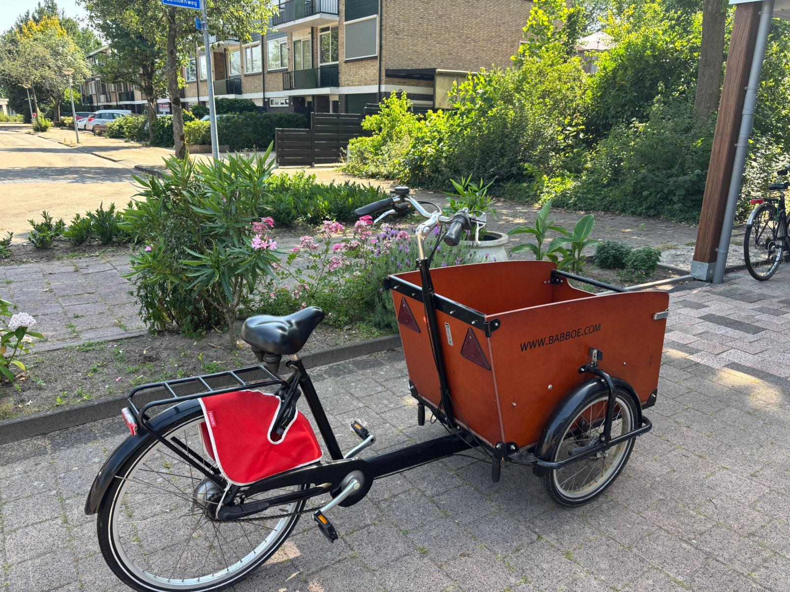 Babboe Big Bakfiets, Ophalen of Verzenden, Gebruikt, 4 kinderen of meer