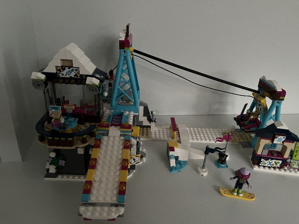 41324 Lego Friends Wintersport Skilift, Kinderen en Baby's, Lego, Friends, Ophalen of Verzenden, Zo goed als nieuw