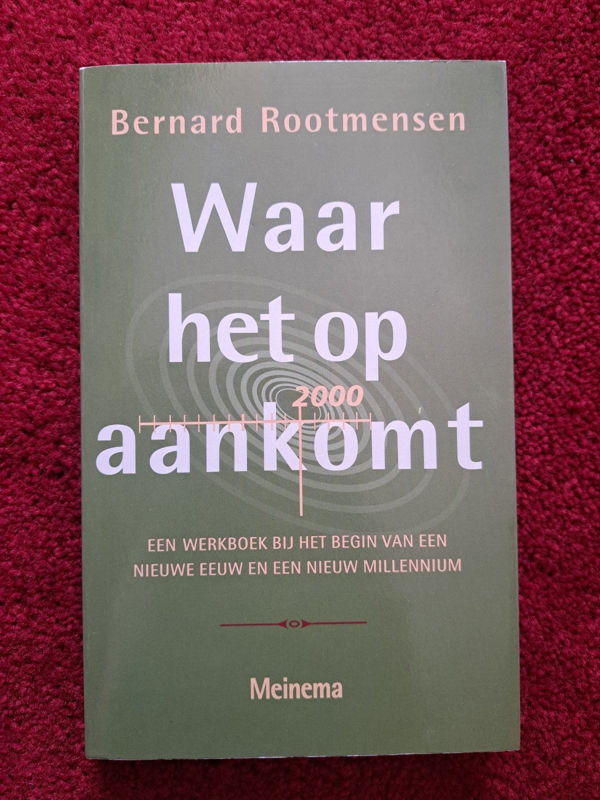 Waar het op aankomt - Bernard Rootmensen (2000), Ophalen of Verzenden, Gelezen, Bernard Rootmensen