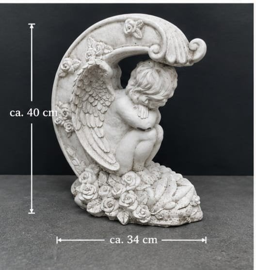 Decoratief engelbeeld, Tuin en Terras, Tuinbeelden, Ophalen, Gebruikt